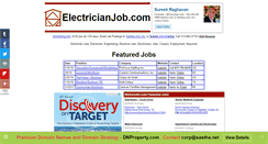 Desktop Screenshot of electricianjob.com